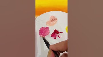 Blending with #acrylic #artshorts #artvideo #shorts #shortsvideo #blending #viral #acrylicpainting
