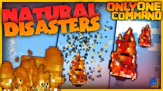 Minecraft: Natural Disasters in only one command! (1.8)