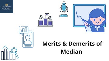 Merits of Median || Demerits of Median || Explained in English || EME || eme