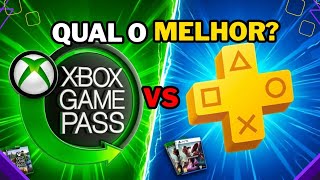 QUAL VALE MAIS A PENA? Game Pass ou PS Plus??