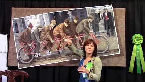 Go Tell It at the Quilt Show! interview with Lea M...