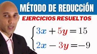 Sistemas de ecuaciones, método de reduccion - Ejercicios Resueltos 1.