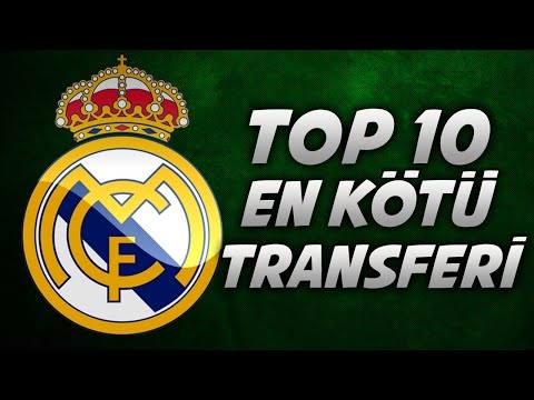 Video: Tüm Zamanların En Iyi 10 Ve En Kötü 10 Real Madrid Oyuncusu