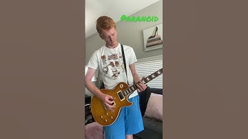 Thumbnail of Black Sabbath Paranoid #guitarcover #cover #ozzyosbourne #blacksabbath #paranoid #tonyiommi #metal