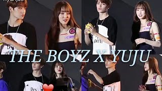 YUJU (gfriend) X THE BOYZ MOMENT #1