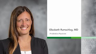 ProMedica Physicians | Elizabeth Rumschlag, MD
SUBSCRIBE TO PROMEDICA TV: https://www.youtube.com/ProMedicaTV
Subscribe to our channel to hear stories from patients, learn about trending topics in our communities, or to pick up wellness tips and recipes that you can use every day. At ProMedica, our Mission is to improve your health and well-being.
VISIT OUR SITES:
Website: https://www.promedica.org
ProMedica Blog: https://promedica.org/blog
Facebook: http://www.facebook.com/promedicahealth
Twitter: http://www.twitter.com/promedicahealth
LinkedIn: http://www.linkedin.com/company/promedica ProMedica Physicians | Elizabeth Rumschlag, MD
