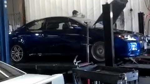 Scion tc dezod header dyno run 1