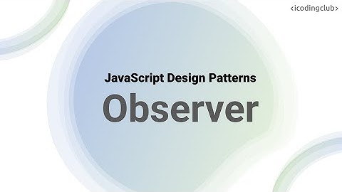Observer Pattern in JavaScript Explained |  Event Emitter in JavaScript | JavaScript Design Patterns