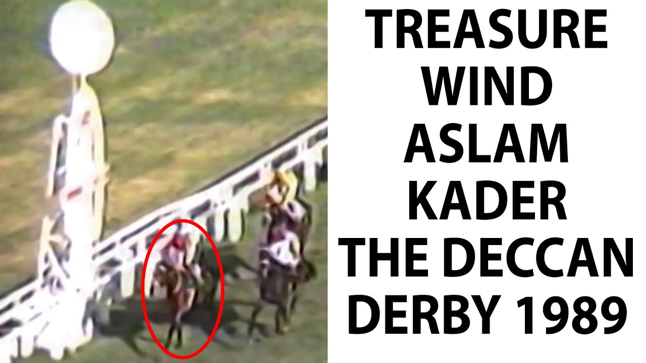 Treasure Wind with Aslam Kader up The Deccan Derby 1989