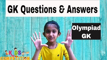 General Knowledge Olympiad Questions and Answers for class 1/2 | Olympiad GK for class1/class2