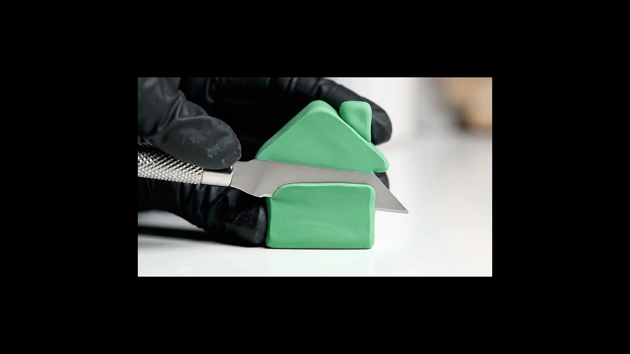 Cutting ASMR: Slicing Through Polymer Clay 