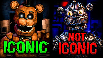 The Most And Least Iconic Character From Each FNAF Game