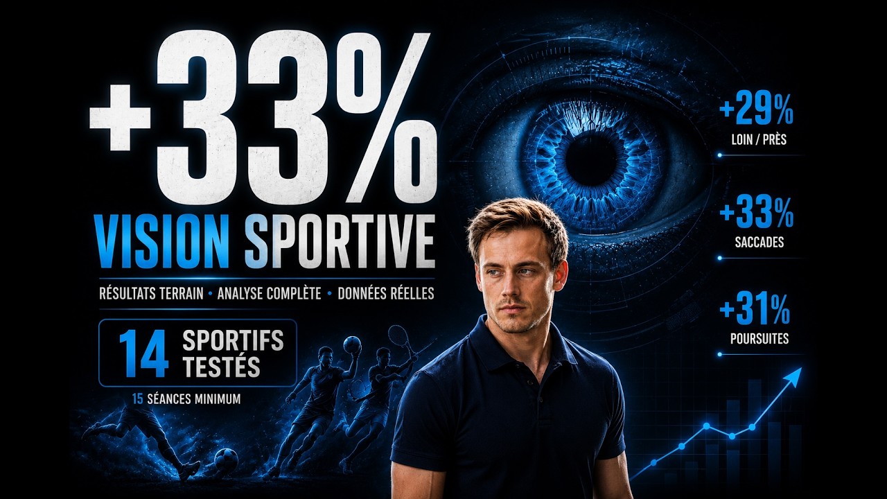 Entraînement vision sportive : ce que 14 sportifs ont vraiment gagné après un cycle niveau 1
