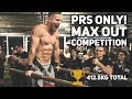 WEIGHTED CALISTHENICS MAX OUT COMPETITION || 412.5KG TOTAL