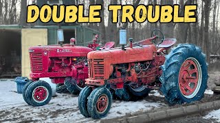 Two Farmall Tractors for $2400 | Will They Run?? (Sitting Many Years)