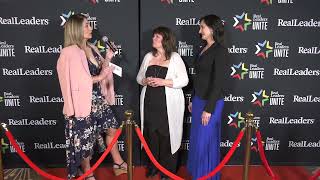 Carla Kalogeridis and Kathryn Deen - Real Leaders UNITE Red Carpet Interview