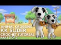 ANIMAL CROSSING KK SLIDER CROCHET TUTORIAL | PART 2 OF 2 | SEWING TOGETHER &amp; GUITAR