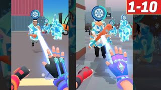 Ice Man 3D Gameplay Walkthrough Level 1-10 iOS Android Noob vs Hack screenshot 3