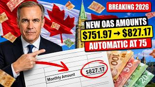 🎉 Your OAS Cheque Grows on Its Own at This Age — What Canadian Seniors Get at 60, 65, 70, 75 and 80