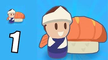 Idle Sushi House - Gameplay Walkthrough Part 1 -  (iOS, Android Gameplay) | LHT Gaming