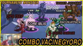 🔥🔥COMBO VACCINEGYORO DI TOURNAMENT MONSTER!! MENGERIKAN CUKK - ONE PUNCH MAN: The Strongest