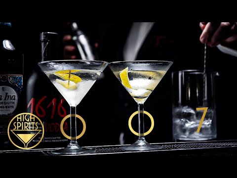 Video: Sollen Martinis geschüttelt oder gerührt werden?