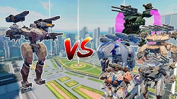 WR🔥 New Titan Princeps VS All Titan Comparison ||WAR ROBOTS||