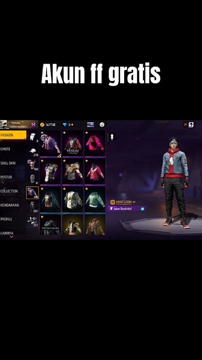 AKUN FF SULTAN OLD GRATIS BUAT YANG SASKREP #freefire #ff #garenafreefire