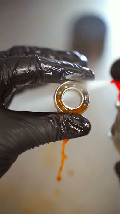 🔥 Satisfying Bearing Cleaning 🛠️ #shorts
