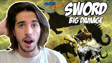 USE THIS HIGH DAMAGE SWORD BUILD - Shock Sword Build - Dauntless builds 2024