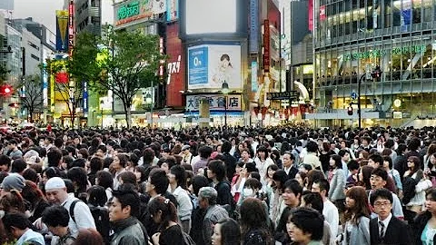 The famous Shibuya crossing - 90 seconds - DayDayNews