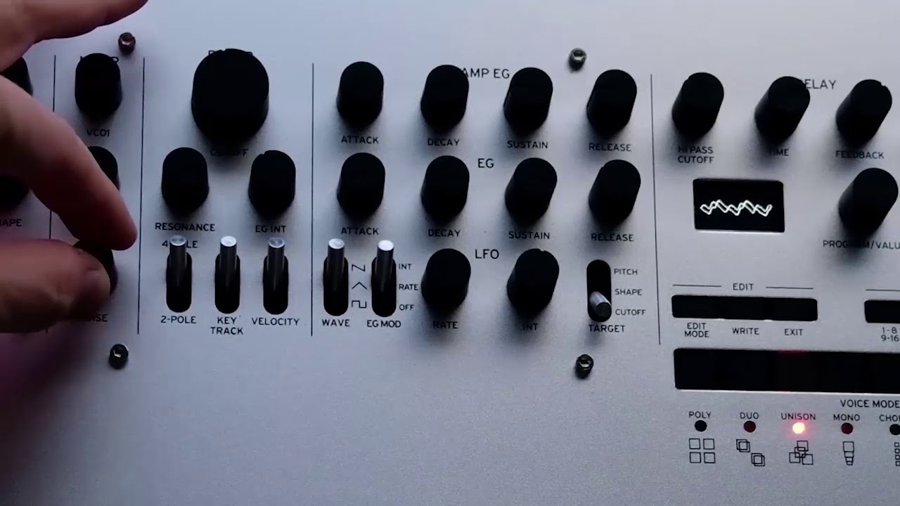 analog synth mix YouTube