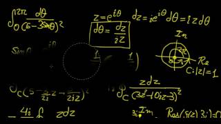 Residue theorem for real integrals 1 | Complex Analysis | LetThereBeMath |