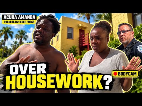 When Refusing To Clean The House Calls for 10+ Armed Cops!