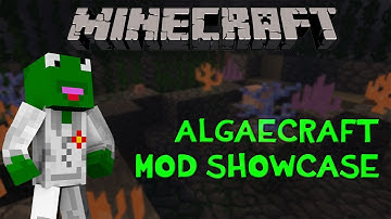Minecraft: AlgaeCraft Mod Showcase (1.6.2)