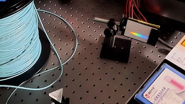 Supercontinuum généré avec une fibre multimode 50/125 de 150 mètres