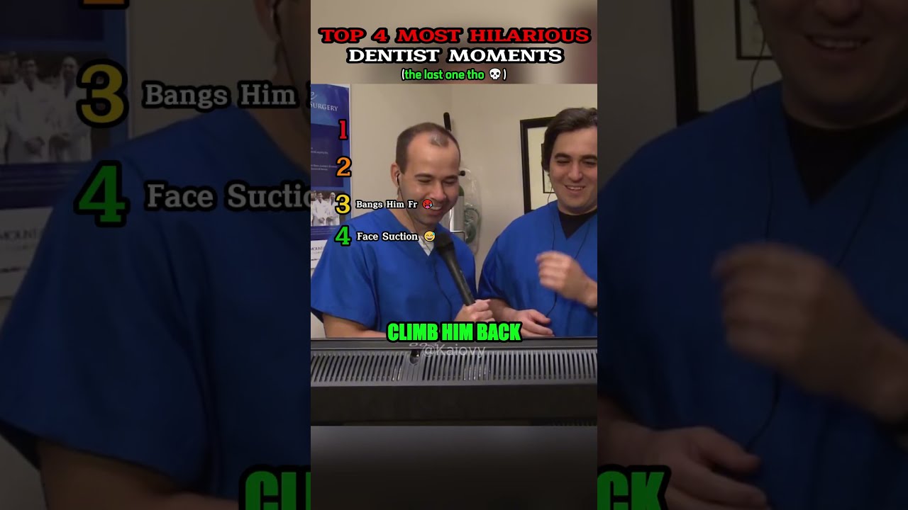 Top 4 Most Hilarious Dentist Moments Impractical Jokers 
