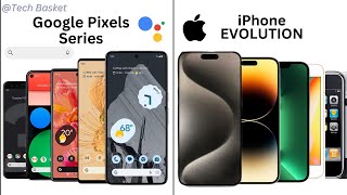 Google Pixels Vs Apple IPhones Full Comparison(2016-2024).
