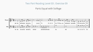 Two Part Reading Level Three : Exercise 09