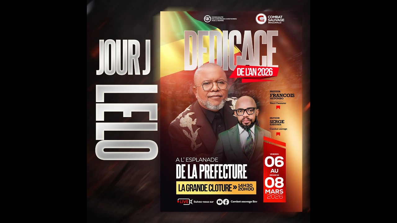 CLOTURE DE LA DEDICACE DE L'ANNEE DE 2026 VENDREDI 06/03/2026