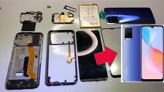 😎📱How To Restore Vivoy21 Cracked, Restoring Destroyed Phone#brokenphone #restoration #phone #vivoy21