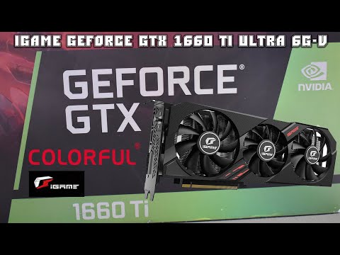 Colorful GeForce iGame GTX 1660 Ti Ultra 6GB GDDR6 192-bit Gaming Graphics Card | Hindi