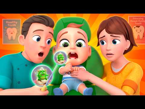 Going to the Dentist! 🦷 Brush Your Teeth Song | Almama - Baby Academy