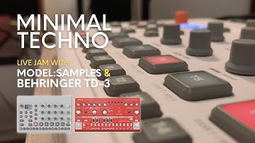 Minimal Techno Live Jam (Elektron Model:Samples, Behringer TD-3)
