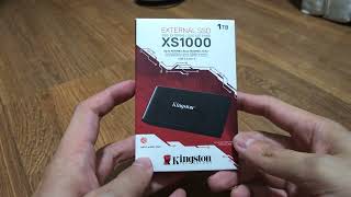 언박싱: Kingston XS1000 외장형 SSD - 작고 휴대하기 편리하며 빠른 외장형 저장 드라이브!