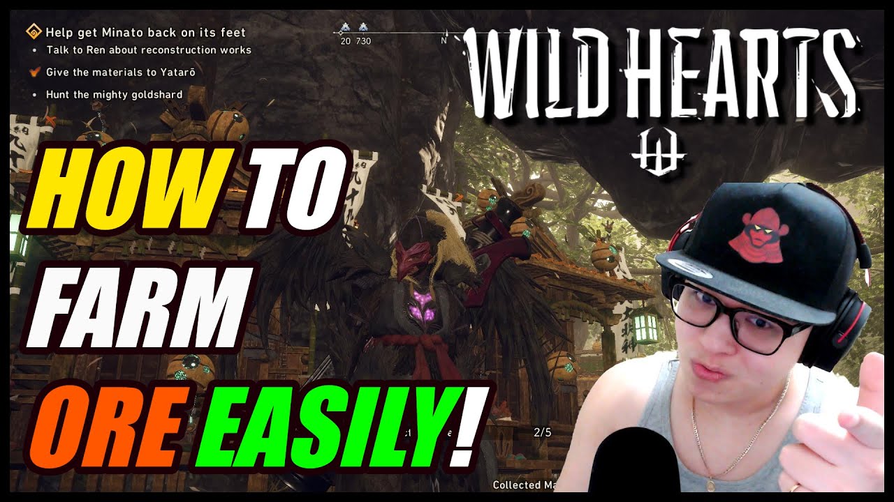 Wild Hearts Guide How to Farm ORE Easily for all
