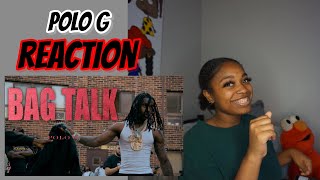 Polo G - Bag Talk (Official Video) REACTION !