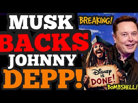 BREAKING! Elon Musk PUBLICLY BACKS Johnny Depp! WRECKS Disney Pirate REBOOT! Amber Heard is DONE!
