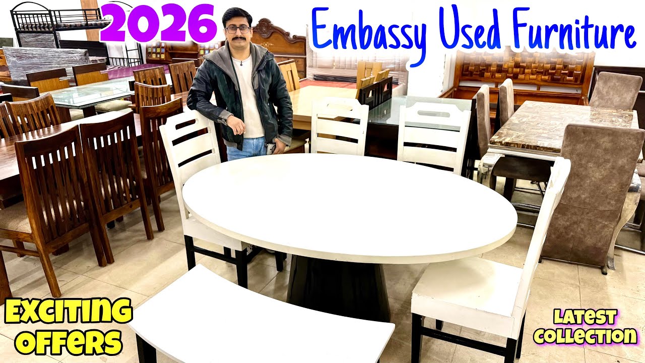 Latest 2026 Embassy Used Furniture Collection | Exciting Offers 