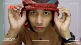 How To Tie The Arabic Scarf,Shemag,Ghotra Or Hamdaneya, The Uae Bedouin Style Cara Memakai Sorban